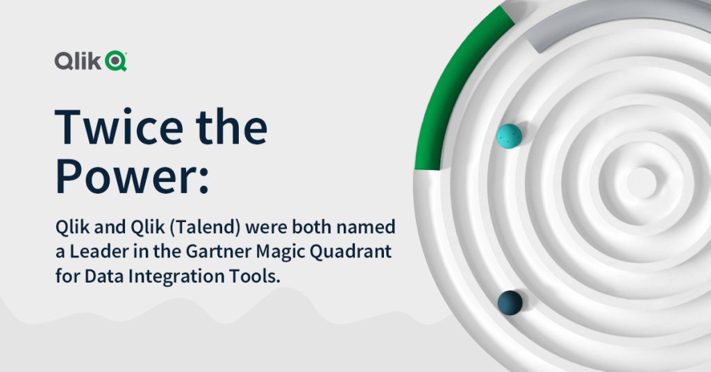 Qlik and Talend Earned Leader Status in 2023 Gartner® Magic Quadrant™