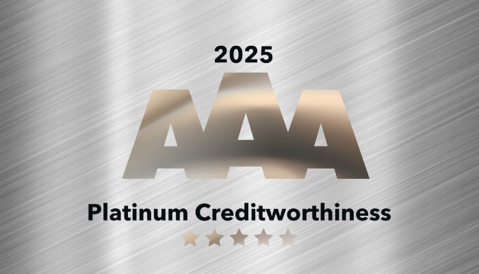CRMT maintains AAA Platinum Creditworthiness rating